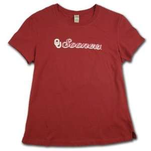  Oklahoma Sooners Womens T Shirt: Sports & Outdoors