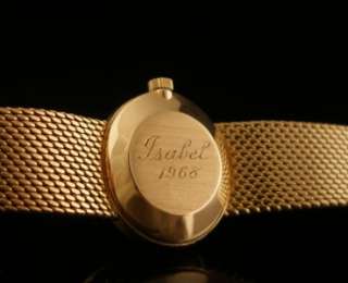 Excellent Vintage 18K Patek Philippe Ladies Dress Watch Ref. 3349/1 