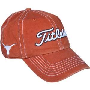  Titleist Texas Longhorns Hat One Size Fits All: Sports 