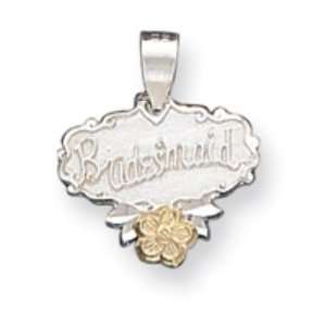 Sterling Silver Bridesmaid Charm: Jewelry