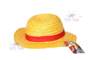 NEW ONE PIECE LUFFY Anime Cosplay Straw Boater Hat Cap  