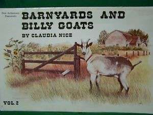 BARNYARDS AND BILLY GOATS V2 CLAUDIA NICE SCHEEWE 1982  