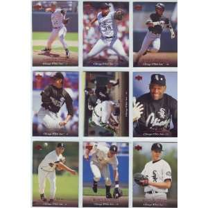 1995 Upper Deck Baseball Chicago White Sox Team Set 