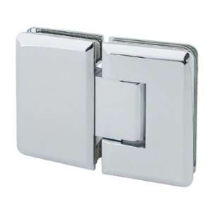   HARD Heavy Glass Shower Hinge with Bevelled Edge