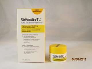 STRIVECTIN TL TIGHTENING & SCULPTING FACE & NECK ~*(.25 oz)*~ CHECK IT 