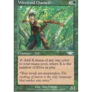  Magic the Gathering   Wirewood Channeler   Legions Toys & Games