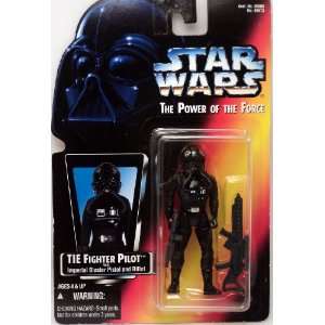  POTF2 Tie Fighter Pilot RED CARD C7/8: Toys & Games