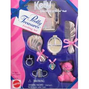    Barbie KELLY Pretty Treasures Feeding Set (1996): Toys & Games