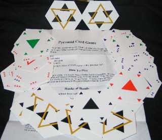 Classic Battlestar Galactica Pyramid Card/Poker Game  