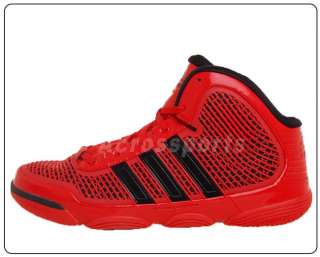 Adidas Adipure Red Black WEST New Mens Basketball Shoes  