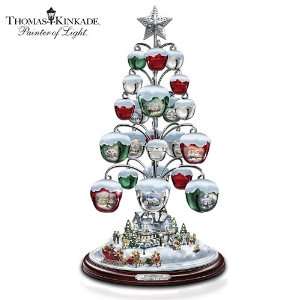 : Thomas Kinkade Jingle All The Way Bell Ornament Tabletop Christmas 