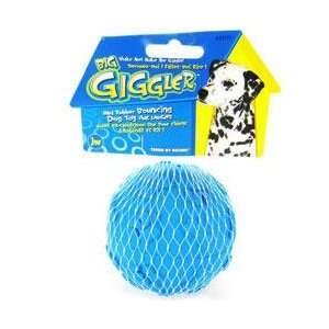  JW Pet Big Giggler Hard Rubber Ball for Dogs  3.25 