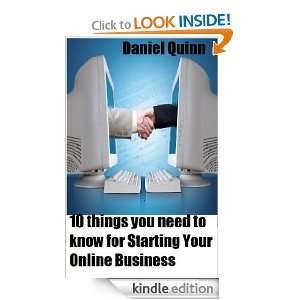 10 things you need to know for Starting Your Online Business Daniel 