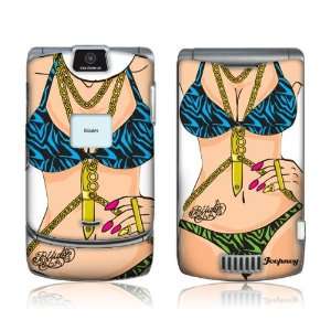   Motorola RAZR  V3 V3c V3m  BiJules  Girly Cutout Skin Electronics