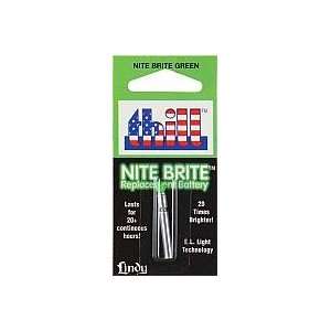  Thill Nite Brite Battery/Lite, Green: Sports & Outdoors