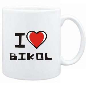  Mug White I love Bikol  Languages