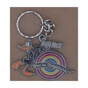    Daffy Duck Heavy Cast Metal Looney Tune Key Ring: Everything Else