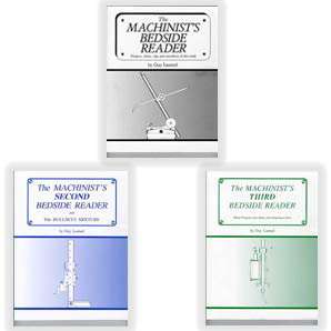 Machinists Bedside Reader Complete Set (Vols. 1,2,3) machining 
