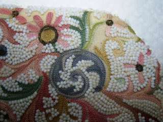 Vintage BAGS BY JOSEF Seed Bead & Embroidery Hand Beaded in France 