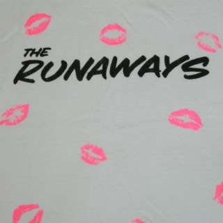 1977 THE RUNAWAYS VINTAGE TOUR T SHIRT JOAN JETT 70s OG  