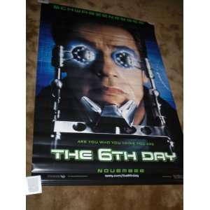  THE 6TH DAY Movie Theater Display Banner 