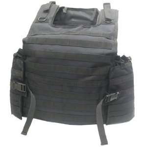  UTG Web Strap Armor Carrier Vest   Black Sports 
