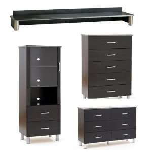  South Shore Furniture 4 Piece Cosmos Room Collection: Toys 