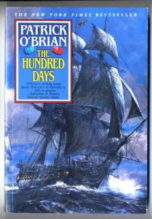 Patrick OBrian Hundred Days Aubrey Maturin Naval Adventure 1st ed HC 