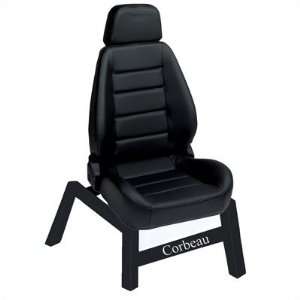  Sport Seat Black Vinyl Game Chair Furniture & Decor