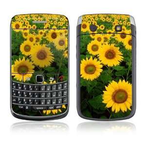  BlackBerry Bold 9700 Decal Vinyl Skin   Sun Flowers 