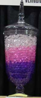 DECO CUBES & BEADS WATER CRYSTALS COLORS MULTI CHOICE  