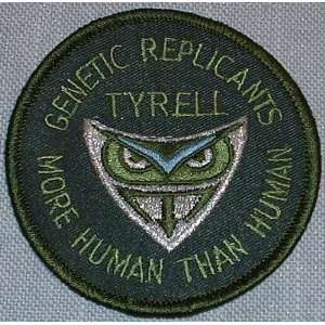 Blade Runner Tyrell Genetic Replicants Logo PATCH