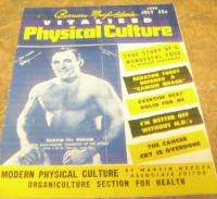 Bernarr MacFaddens Physical Culture Magazine, 1952  
