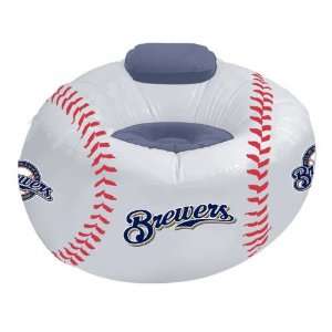  Milwaukee Brewers Vinyl Inflatable Chair: Sports 