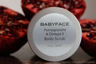   SPA POMEGRANATE & OMEGA 3 ANTIOXIDANT BODY SCRUB by BABYFACE  