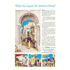  1961 Ad India Govt of India Vintage Travel Print Ad 