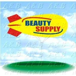 Balloons and Blimps   BEAUTY SUPPLY   Advertising Helium Blimp Balloon 
