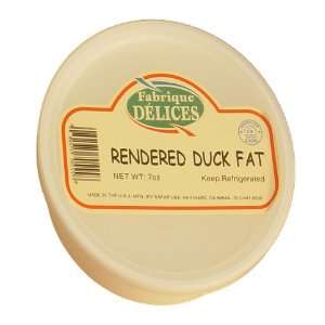 Rendered Duck Fat Small 7 oz  Grocery & Gourmet Food