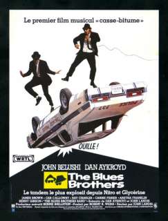 THE BLUES BROTHERS * FRENCH ORIG MOVIE POSTER 1980  