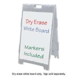  Dry Erase White Board for Sidewalk Signs