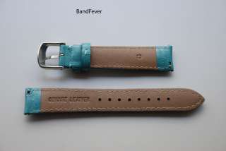 18mm TURQUOISE WATCH BAND,STRAP W/QUICK RELEASE 4 ALL  