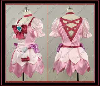 Heart Catch PreCure Cure Blossom Anime Cosplay Costume  