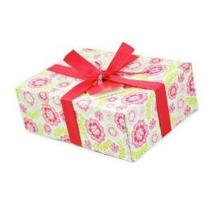   Box with Lid, Ribbon, Gift Card Tag, Stuffing Tissue  Medallion Bloom