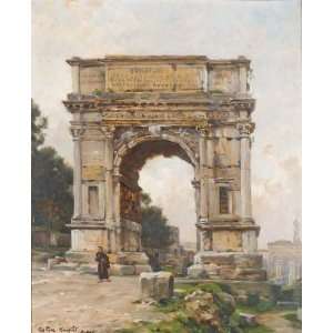     24 x 30 inches   Arch of Titus (The Forum), Rome