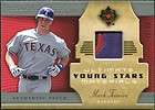   Flair Dynasty Foundations Mark Teixeira MIchael Young GU JERSY Booklet
