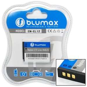  Blumax Li Ion replacement battery for NIKON EN EL12 fits 