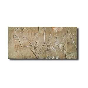 Stele Depicting Ay 135248 Bc And His Wife Teye Receiving The Gold Of 