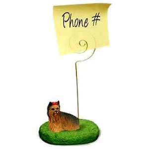  Yorkshire Terrier Memo Holder: Office Products