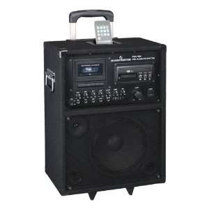  Oklahoma Sound Pro Audio 100 Watt Wireless UHF PA System 
