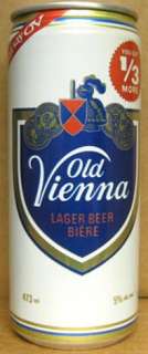 OLD VIENNA BIERE BEER YOU GET 1/3 MORE 473ml CAN CANADA  